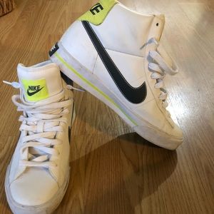 Nike leather high tops